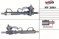 Рулевая рейка восстановленная MSG HY 206R